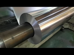 Einseitige weißfarbige Aluminium-Polyester-Laminationsfilmrolle für Luftkanäle