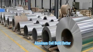 Premium-Aluminiumspule für Dächer und Gebäude