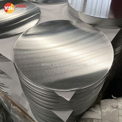 1050 Aluminum Circle Cookwares Lights Custom Diameter High Flatness Burr Free Edge Food Grade