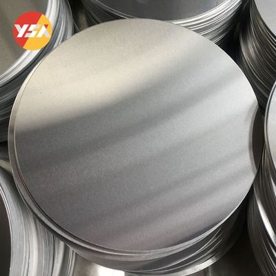 Round Aluminum Plate 3003 DC Aluminum Circle Cookware Making Custom Size High Flatness Burr Free Edge Food Grade