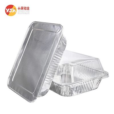 9g 850ml Oblong Aluminum Foil Serving Plate for Cooking