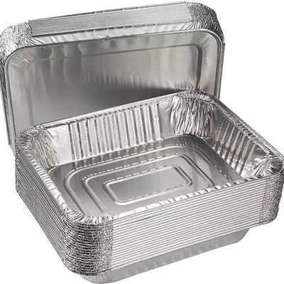 Eco - Friendly 200 + Sizes Of Aluminum Foil Lunch Box For Food Packaging