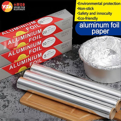 200 Sq Ft Aluminum Foil Roll 0.014mm 30cm X 61m Kitchen Wrapper Packing Foil