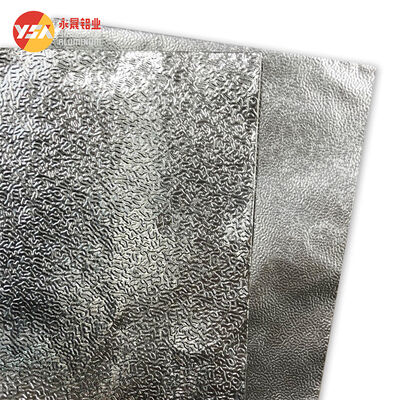 Variant Orange Peel Embossed Aluminum Sheet 1060 3003 H24 0.2-6mm Anti Glare Recyclable Decorative Panel