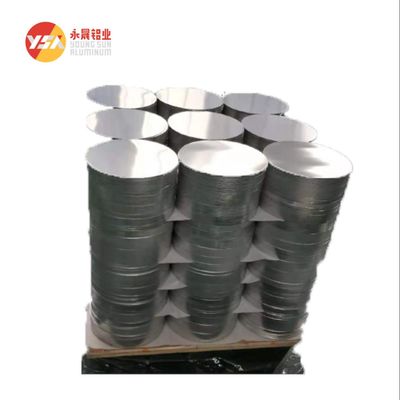 0.6mm Thick 50mm Dia H32 Alloy Aluminum Circle Sheet