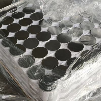 80mm Dia H18 3105 3005 Aluminum Discs Blank Cooking Circle Custom Size High Flatness Burr Free Edge Food Grade