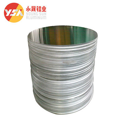Induction Base 1100 3003 Non Stick Polishing Aluminum Disc 25mm Custom Size High Flatness Burr Free Food Grade
