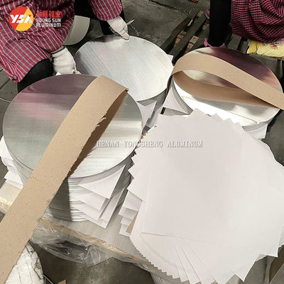 Raw Material Aluminum Circle 1100 Non Stick Pot Pan Custom Diameter High Flatness Burr Free Edge Food Grade