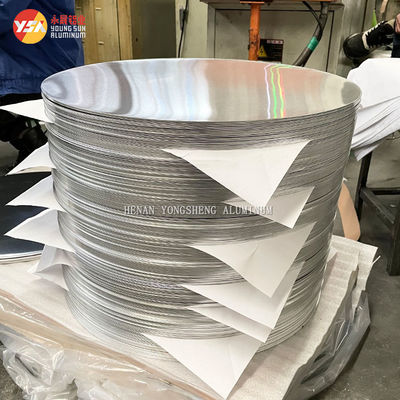 Cookware Aluminum Disc Alloy 1050 1060 1100 3003 3004 3104 5052 Custom Size High Flatness Burr Free Edge Food Grade