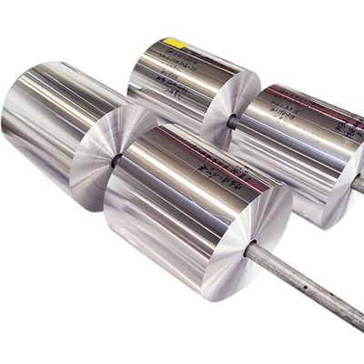 8011 5052 Aluminiumfolie Jumbo-Rolle lebensmittelechte feuchtigkeitsbeständige Küchenfolie