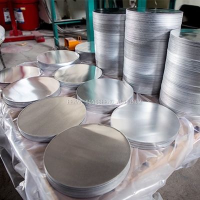 Deep Drawing Aluminum Round Sheet Circle Cookwares A1050 1060 1100 3003 8011 Custom Size High Flatness Burr Free