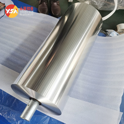 8006 7 - 60 Mikron Aluminium Jumbo Roll Haushaltsfolie aus Aluminium für Fastfood