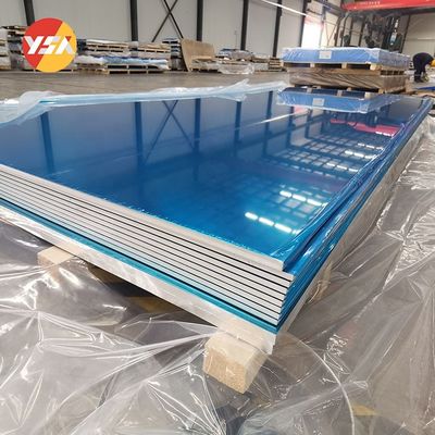 Polierlegierungs-Aluminiumblatt überziehen 3 5 6 8 Reihe 10mm