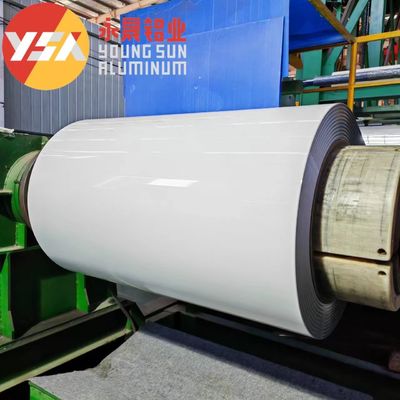White Aluminum Coil 3003 3004 3105 5005 Trim Coated High Strength Slit