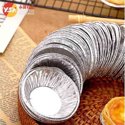 Disposable Tart Pans Mini Tart Cup Apple Round Mold Tray Tins