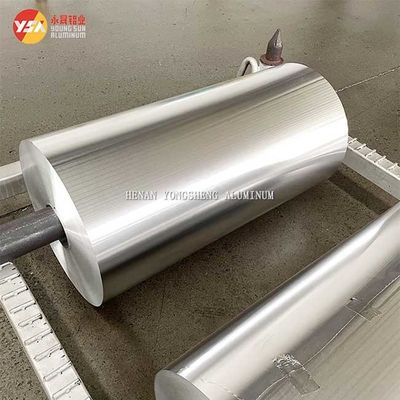 Lebensmittelqualität 8011 8079 Aluminiumfolie Papierspule 11-35 Mikron Jumbo Roll Wrap