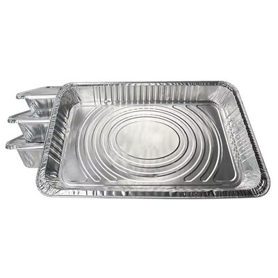 57.4 Fl Oz Aluminium-Kasserole-Pannen Einweg-Kasserole-Behälter