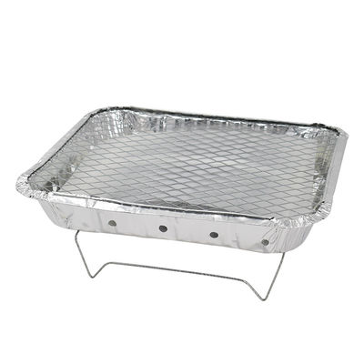 Einweg-Kohle-Grill 48x31x6cm Instant Mini Holzkohle Grill