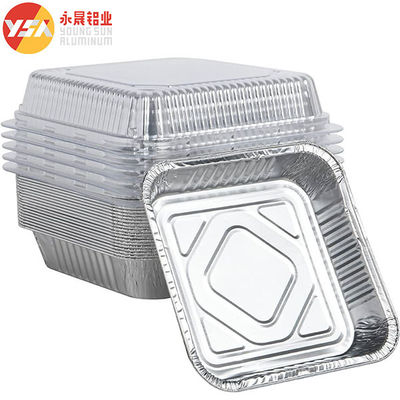 8x8 Pan Brot Quadrat Pan Aluminium Kuchenfolie 8x8 Zoll Backen