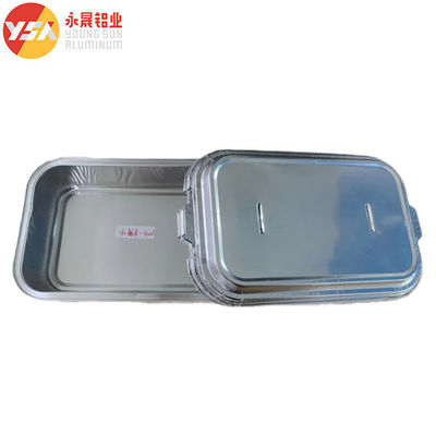 280 ml 300 ml Flugzeug Aluminiumfolie Catering Container Oblong Oven-Safe