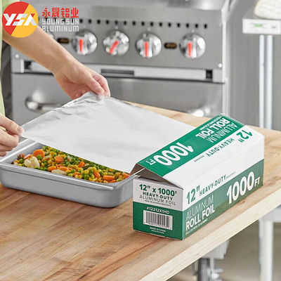 Heavy Duty Household Aluminum Foil Paper Roll 18 X 1000ft Packing Wrap
