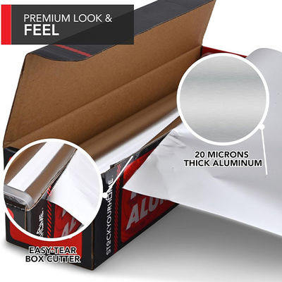 12 X 1000ft Heavy Duty Aluminum Foil Roll Standard Grilling BBQ Baking Wrap