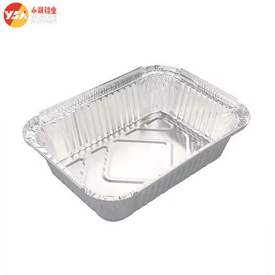 Umweltschonende und hygienische Einweg-Lunchboxen aus Aluminiumfolie