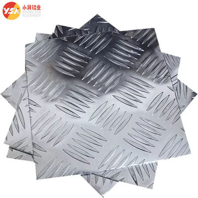 Aluminium Riffelblech Platte 5754 3003 6061 Aluminium Diamant Trittblech für Bodenbelag Hersteller in China