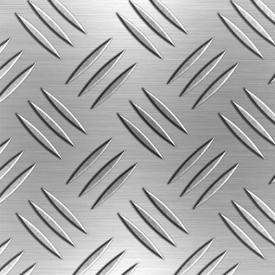 1050 3003 4 x 8 Aluminium-Riffelblechplatten mit kaschierter Aluminiumfolie werden hauptsächlich als rutschfeste und dekorative Materialien verwendet.