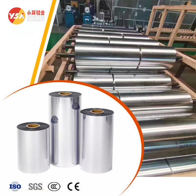 Laminierte Aluminiumfolienrolle für Lebensmittelverpackungen 0,006–0,2 mm Stanzbearbeitungsservice