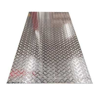 5.0mm Aluminium-Diamond Plate Sheet 5754 Aluminiumwarzenblech