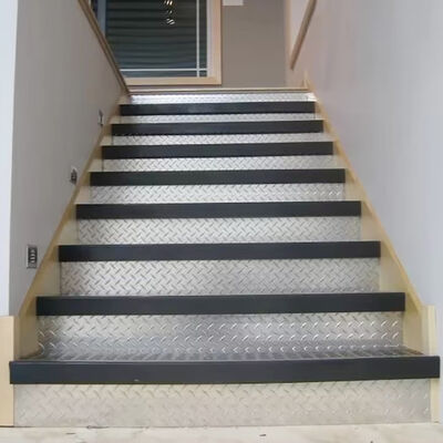 5052 Aluminiumplatte 4x8 5754 Aluminiumplatte Diamant 100 mm 1600 mm