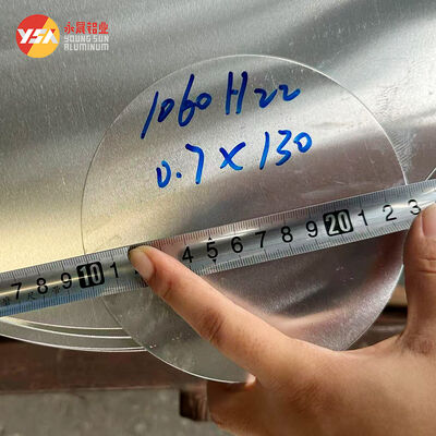 Recyclable Smooth Surface Aluminum Circle Disc 1050 3003 Alloy Uniform Heat Conduction Free Sample Cookware Blank