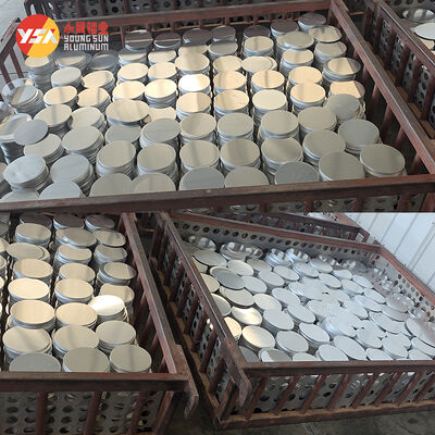 Recyclable Smooth Surface Aluminum Circle Disc 1050 3003 Alloy Uniform Heat Conduction Free Sample Cookware Blank