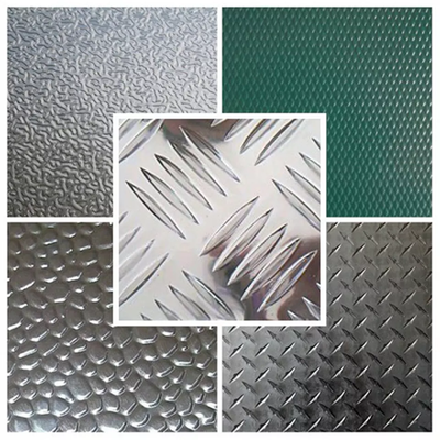 Cobblestone Embossed Aluminum Sheet 3003 5052 H14 0.2-6mm Anti Glare Recyclable Decorative Panel