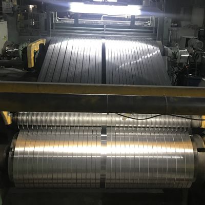 T3 T8 1100 dünne Textur 4 mm Aluminiumstreifenspule 15 mm breite Schlitzrollenspule