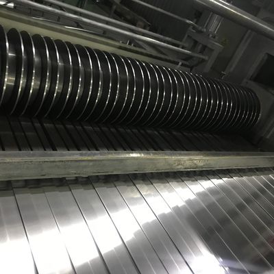 25 mm Breite, 0,4 mm dick, 1050 dünne Aluminiumstreifen, Rohr mit hoher Zugfestigkeit, Schlitz