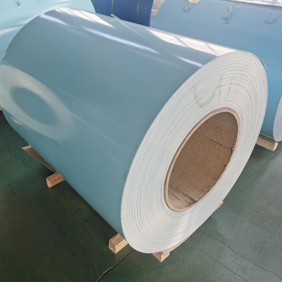 Beschichtete 3003 H22 prägeartige Farbe H14 Aluminiumspulen-dekorative Gosse