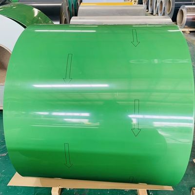 1000mm 1600mm 0.35mm beschichtete gemalte Aluminiumspule für Aufzugs-Wand
