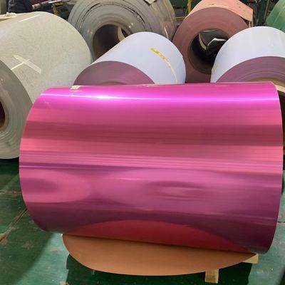 PET H22 PVDF Yongsheng 1200 strich Aluminiumspule vor