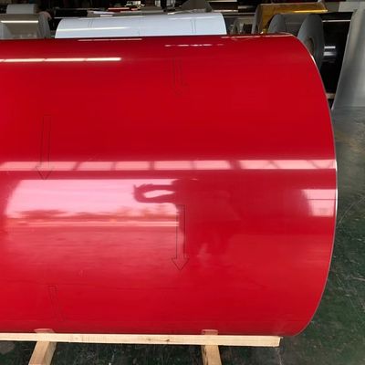 Farbe des Temperament-T8 beschichtete den anodisierten bunten Aluminiumblatt-Vorrat