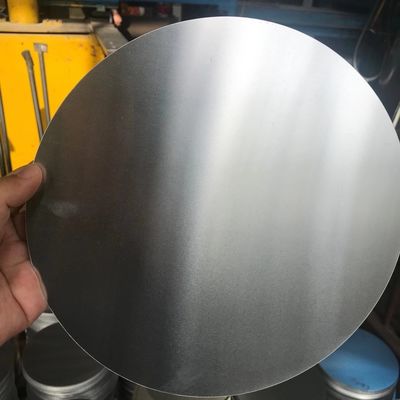 Legierung 1060 tief gezogenes Aluminium Rundkreis einfache Industriebeleuchtung kundenspezifische Größe hohe Flachheit Burr-freie Lebensmittelqualität