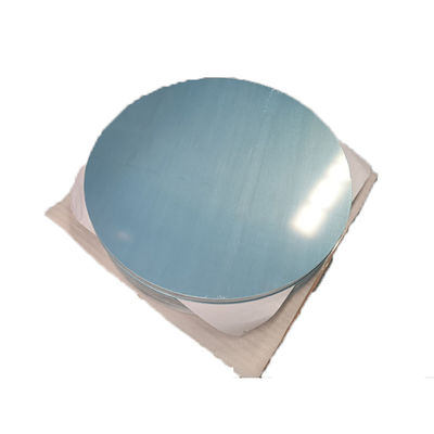 1050 1100 6,0 mm Aluminium-Rundplatten-Disk-Küchegeschirr Maßgeschneiderter Durchmesser Hohe Fläche Burr-freie Kante Lebensmittelqualität