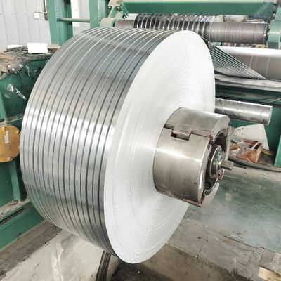 5.0mm 1070 Aluminum Strip Coil Decoiling Anodized Strips High Tensile Slit