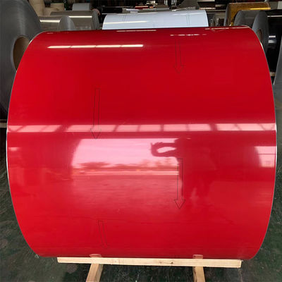 Farbe A1060 A3003 beschichtete vorgestrichenes Aluminiumspulen-T3-Temperament