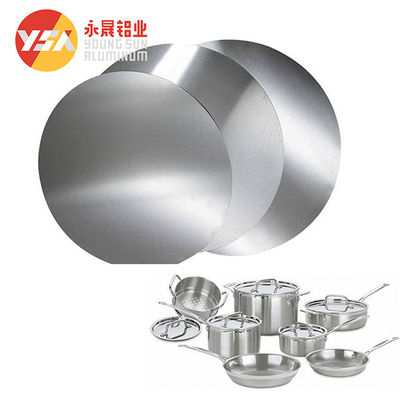 25mm 30mm Round Disc 1050HO A3003 Aluminum Sheet Pan Circle Non Stick Custom Size High Flatness Burr Free Food Grade
