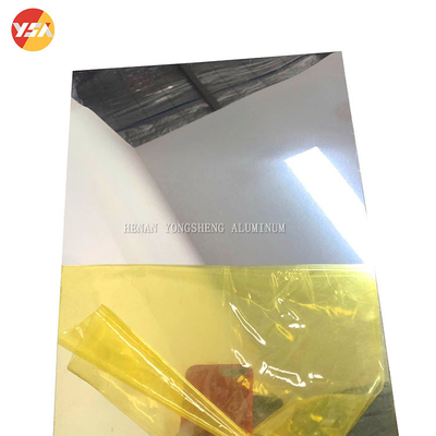 1060 H12 Spiegel Aluminium Beleuchtung Reflektierende Aluminiumblechspule mit Folie