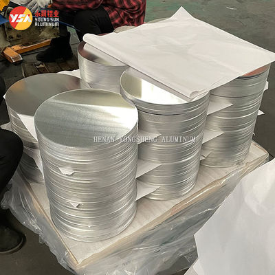 Hot Rolled Aluminum Circle Disc 1070 3004 3105 6061 Cookwares Custom Size High Flatness Burr Free Edge Food Grade