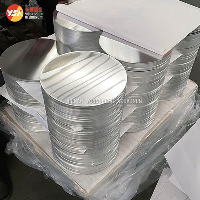 180mm 1050 1060 Round Aluminum Circle Disc Plate Sheet Cookware Pizza Pan Custom Size High Flatness Burr Free Food Grade