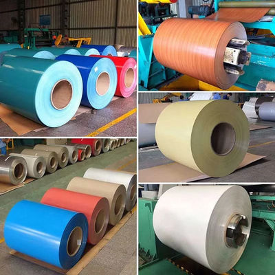 Legierungs-Farbe beschichtete PET PVDF Aluminiumspule 3003 die 3005 Metallrolle